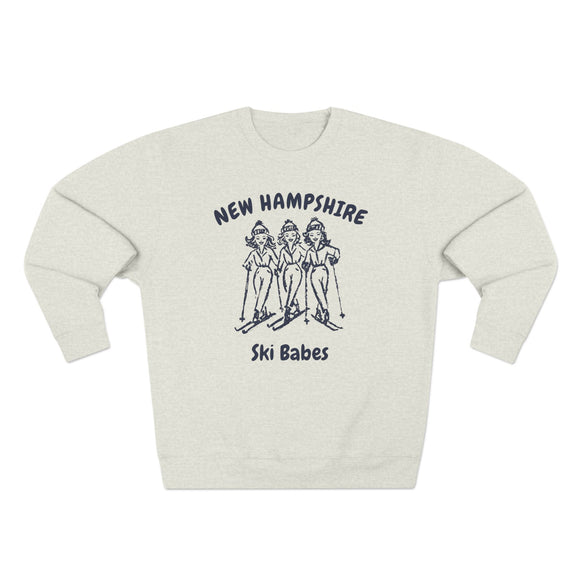 Premium New Hampshire Ski Babes Sweatshirt