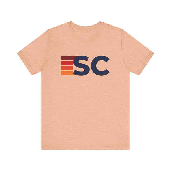 South Carolina Retro Stripes T-Shirt | South Carolina State Tee