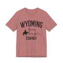 Wyoming Cowboy T Shirt - Wyoming Graphic Tee-11