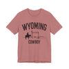 Wyoming Cowboy T Shirt - Wyoming Graphic Tee