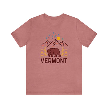 Vermont T-Shirt - Retro Unisex Vermont Shirt