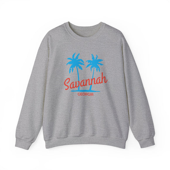 Savannah, Georgia Sweatshirt - Unisex Crewneck Savannah Sweatshirt