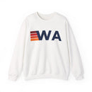 Washington Retro Sweatshirt | Retro Stripes Washington-1