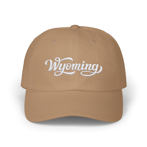 Wyoming Dad Hat - Embroidered Wyoming Classic Dad Cap