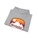 Montpelier, Vermont Hoodie - Retro Ombre Unisex Montpelier Hoodie Sweatshirt-14