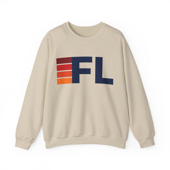 Florida Retro Sweatshirt | Retro Stripes Florida