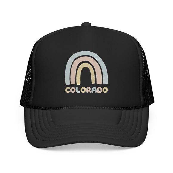 Colorado Trucker Hat - Rainbow Colorado Cap