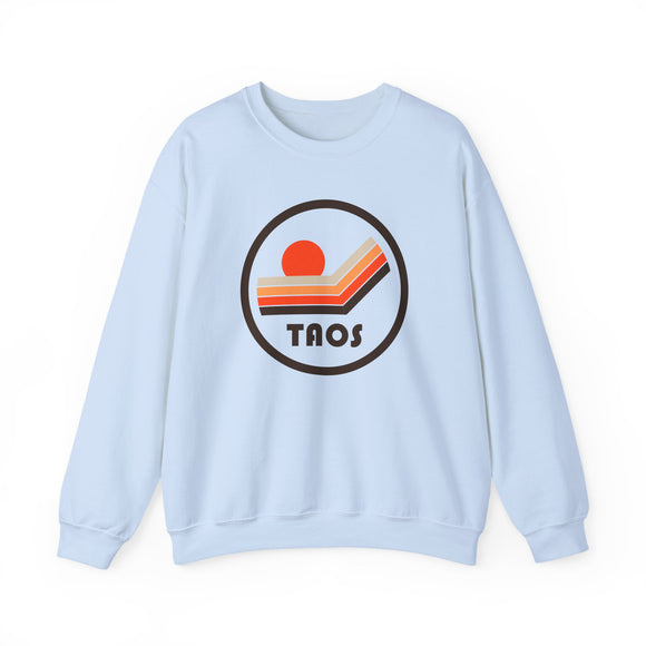Taos, New Mexico Retro Sun Sweatshirt