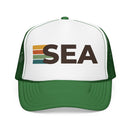 Seattle, Washington Trucker Hat - SEA Abbr retro cap-3