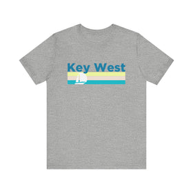 Key West, Florida T Shirt - Sailboat Graphic Tee - 0