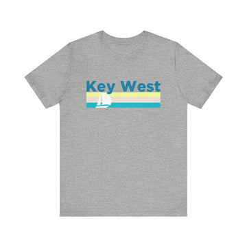 Key West, Florida T Shirt - Sailboat Graphic Tee - 0