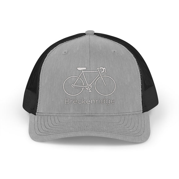 Breckenridge, Colorado Snapback Trucker Cap - Embroidered Breckenridge Hat