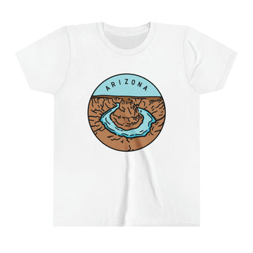 Buy white Arizona Youth T-Shirt - Unisex Kids Arizona Shirt