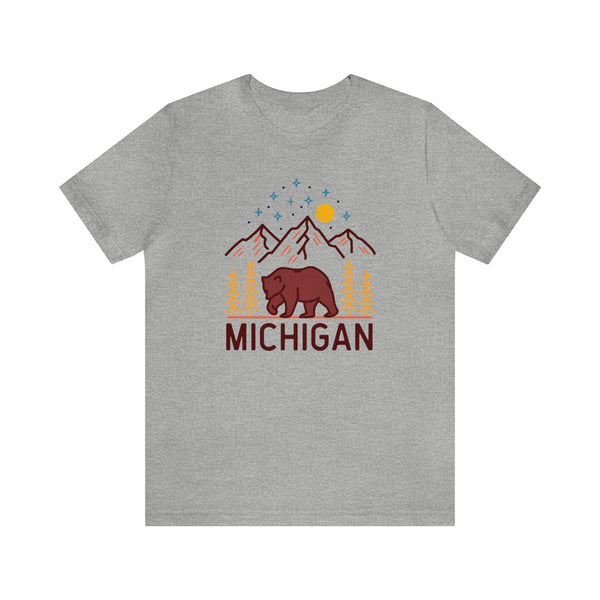 Michigan T-Shirt - Retro Unisex Michigan Shirt
