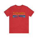 Telluride, Colorado Shirt - Mountain Sunset Unisex Telluride T-Shirt-6