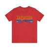 Telluride, Colorado Shirt - Mountain Sunset Unisex Telluride T-Shirt