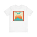 Retro Salt Lake City, Utah T-Shirt, Mountain Sun Tee, Unisex Graphic Shirt, Vintage Salt Lake City, Utah Top, Outdoor Adventure Clothing-1
