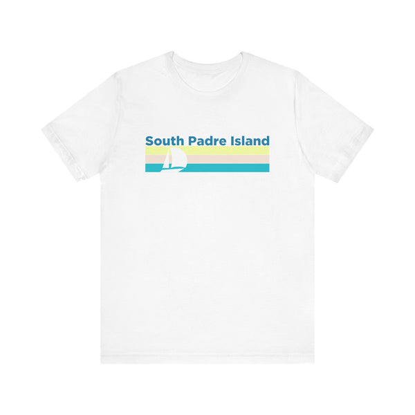 South Padre Island, Texas T Shirt - Sailboat Graphic Tee