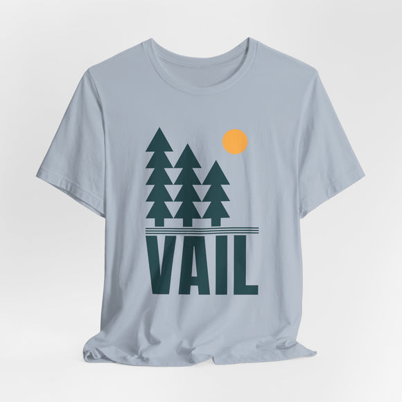 Vail, Colorado T Shirt - Trees Tee