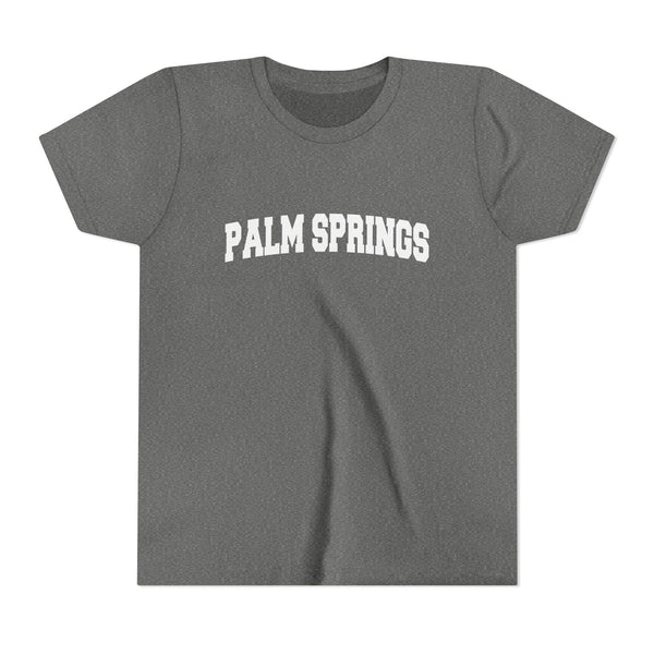 Palm Springs, California Youth Graphic Tee - Kids Palm Springs T Shirt
