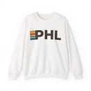 Philadelphia, Pennsylvania PHL Retro Stripe Sweatshirt-1