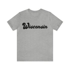 Wisconsin T-Shirt - Retro Unisex Wisconsin Shirt