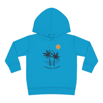 Buy turquoise Laguna Beach, California Toddler Hoodie - Unisex Laguna Beach Toddler Sweatshirt