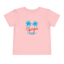 Tampa, Florida Toddler T-Shirt - Retro Palm Tree Toddler Tampa Shirt-3