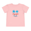 Tampa, Florida Toddler T-Shirt - Retro Palm Tree Toddler Tampa Shirt