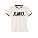 Alaska Cotton Ringer Graphic Tee - Unisex T Shirt, Vintage Style Tee, Men's/Women's Tee-2