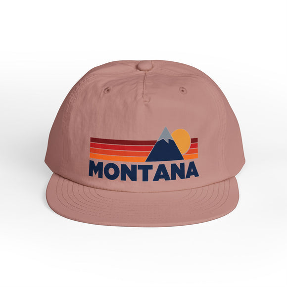 Montana Mountain Surf Cap | Retro Light Weight Cap