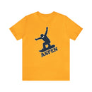 Aspen, Colorado T-Shirt - Snowboard Unisex Aspen Shirt-2
