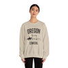 Oregon Sweatshirt - Oregon Cowgirl Graphic Crewneck