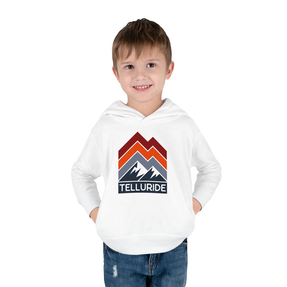 Telluride, Colorado Toddler Hoodie - Unisex Telluride Toddler Sweatshirt