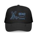 Bend, Oregon Ski Bunny Trucker Hat-2