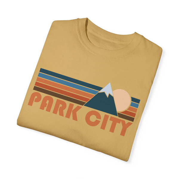 Park City, Utah Graphic Tee, Comfort Colors Retro Unisex Park City T shirt, Mountain Adventure Shirt