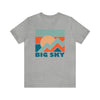 Big Sky, Montana T-Shirt - Retro Unisex Big Sky Shirt