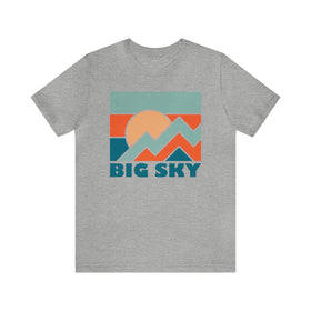 Big Sky, Montana T-Shirt - Retro Unisex Big Sky Shirt