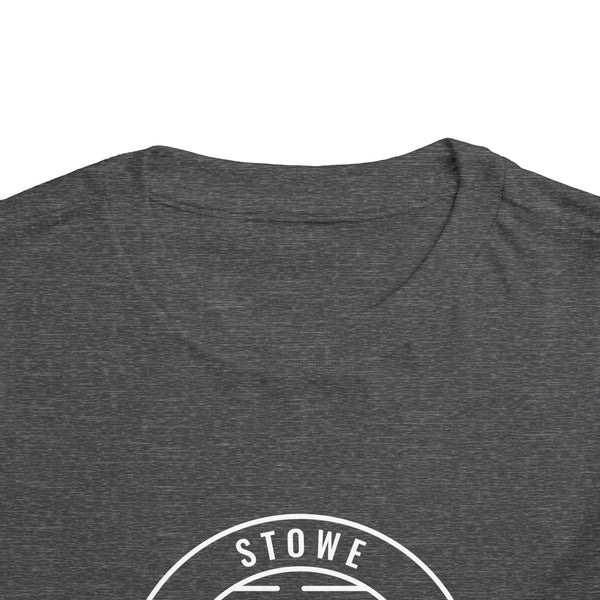 Stowe, Vermont Toddler T-Shirt - Retro Mountain Toddler Stowe Shirt