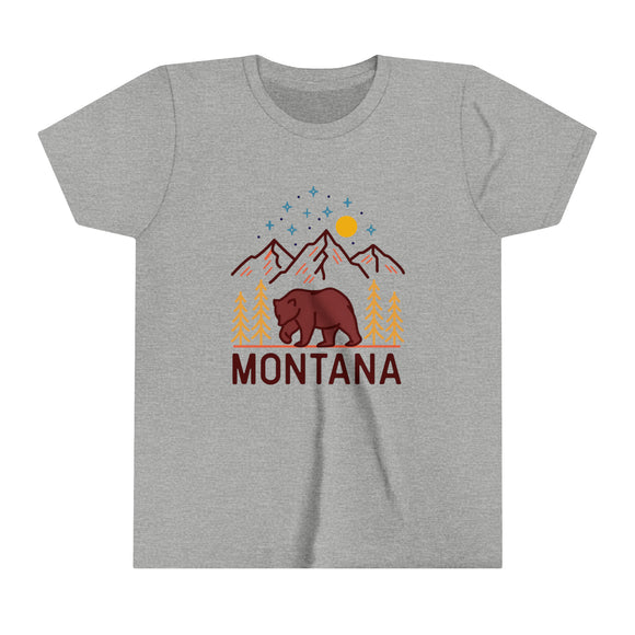 Montana Youth T-Shirt - Unisex Kids Montana Shirt