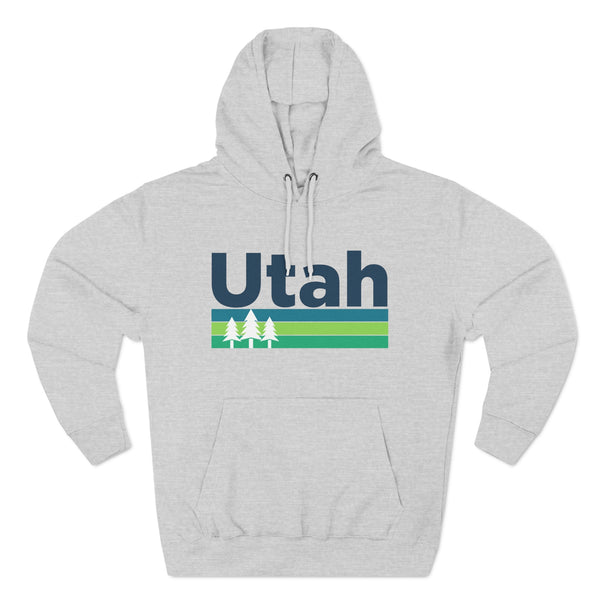 Premium Utah Hoodie - Retro Unisex Sweatshirt