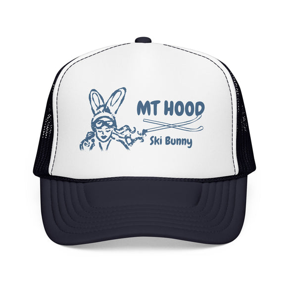 Mt Hood, Oregon Ski Bunny Trucker Hat