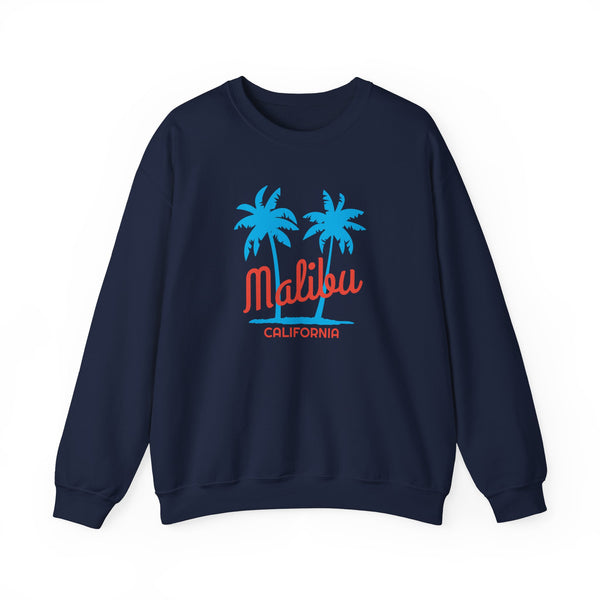 Malibu, California Sweatshirt - Unisex Crewneck Malibu Sweatshirt