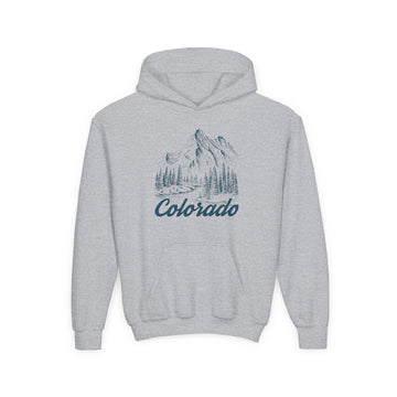 Colorado Youth Hoodie - Kids Colorado Hooded Sweatshirt - 0