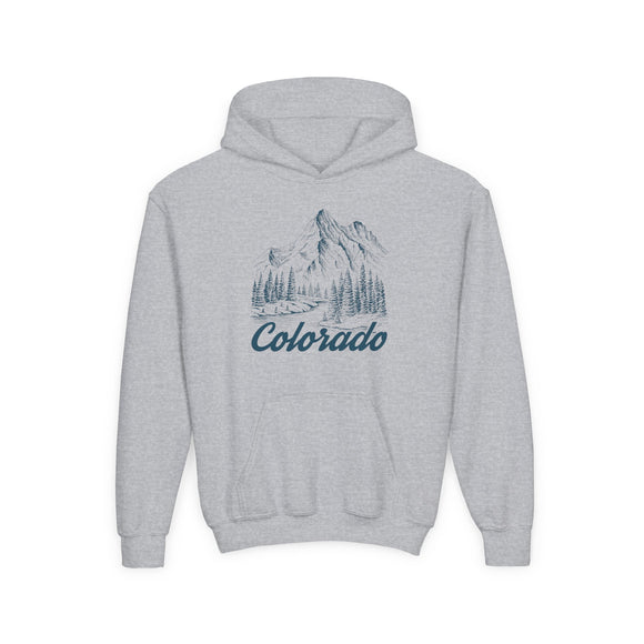 Colorado Youth Hoodie - Kids Colorado Hooded Sweatshirt