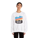 Bend, Oregon Sweatshirt - Unisex Retro Crewneck Bend Sweatshirt-8