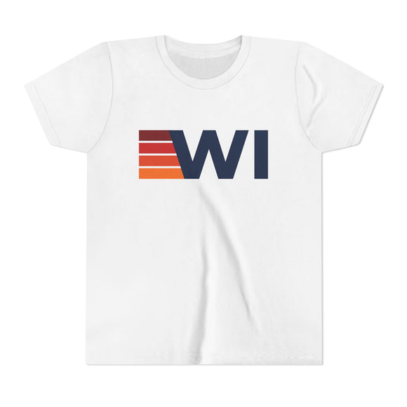 Wisconsin Youth Tee - Retro WI T-Shirt