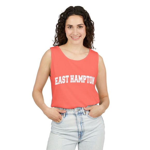 East Hampton, New York Tank Top Unisex | Comfort Colors - 100% Cotton