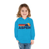 Aspen, Colorado Toddler Hoodie - Unisex Mountain Aspen Pullover Sweatshirt, Kids Hooded Jumper, Colorado Souvenir