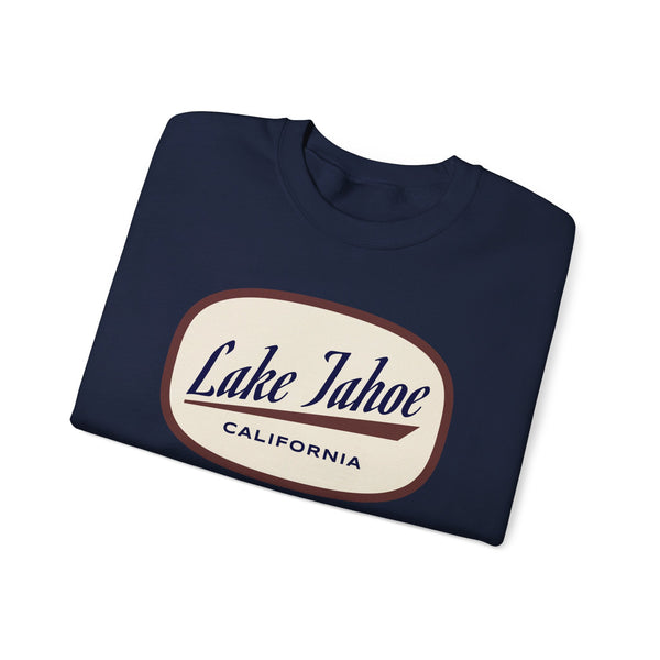 Lake Tahoe, California Sweatshirt - Unisex Retro Crewneck Lake Tahoe Sweatshirt